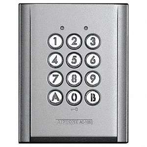 Aiphone AC10S Stand-Alone 12-Digit Backlit Access Control Keypad, Surface Mount