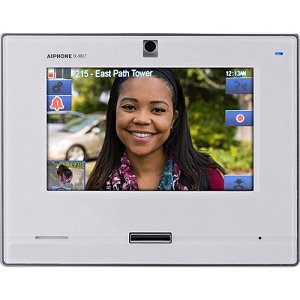 Aiphone IX-MV7-W SIP Compatible IP Video Master Station 7" Touchscreen and Hands-Free, White