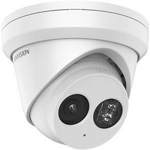Hikvision DS-2CD2383G2-I Pro Series AcuSense IP67 4K IR 30M IP Turret Camera, 2.8mm Fixed Lens, White