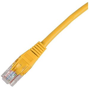 Connectix 003-4NB4-020-06B Magic Patch Series CAT5e Patch Cable, LSZH with Latch Protection Boot, Shielded, RJ45, FTP, 2m, Yellow