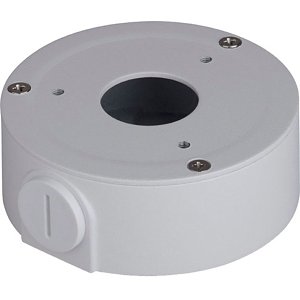 Dahua PFA134 Junction Box for Select Corner Mounts, Wall Mounts and Network Cameras, White
