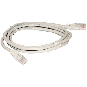 Connectix 003-4NB4-020-01B CAT5e Patch Cable, LSZH with Latch Protection Boot, Shielded, RJ45, FTP, 2m, Grey