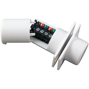 CQR FC508-MULTI Quick Fit Magnetic Flush Door Contact, with Microswitch Tamper, Operating Gap 23mm, Grade 2, White