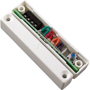 CQR SC517-MULTI Magnetic Surface Door Contact with Microswitch Tamper, Screw Terminal Block, Operating Gap 15mm, Grade 2, White