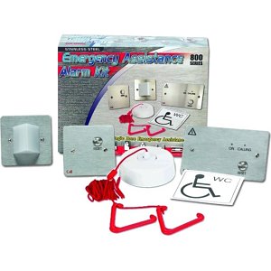 C-TEC NC951-SS Accessible Disabled Persons Toilet Alarm Kit, Stainless Steel