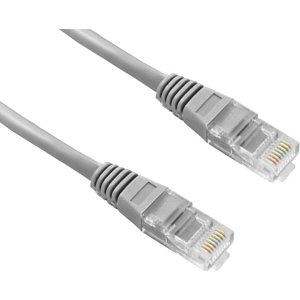 Connectix 003-3B5-010-01C Magic Patch Series CAT6 Patch Cable, RJ45 UPT, LSOH with Latch Protection Boot, 1m, Grey