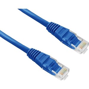 Connectix 003-3B5-010-03C Magic Patch Series CAT6 Patch Cable, RJ45 UPT, LSOH with Latch Protection Boot, 1m, Blue