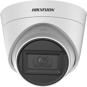 Hikvision DS-2CE78H0T-IT3FS Value Series 5MP Outdoor IR Turret Camera, 3.6mm Fixed Lens, White