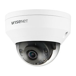 Hanwha QNV-8010R Wisenet Q Series, WDR IP66 5MP 2.8mm Fixed Lens, IR 20M IP Dome Camera, White