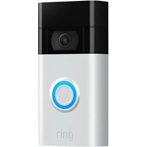Ring Chime, Tone Notification for Doorbells and Cameras, White (8AC1SZ-0EU0)