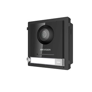 Hikvision DS-KD8003-IME2 Pro Series Two-Wire Door Station Module with Fisheye Camera, IP65, 24VDC, Black