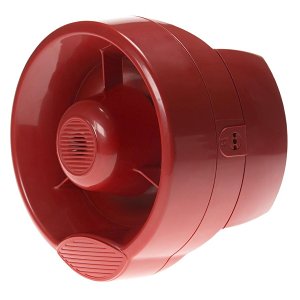 Hyfire HFC-WSR-03 Horn Conv/L W/Proof Wall Sounder Red