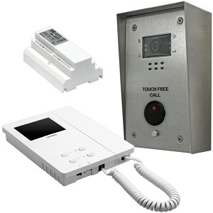 Videx ESVRKNT-1S/6286 NT Series Touch Free One Station Video Intercom 3.5" Video Monitor