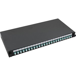 Connectix 009-023-040-04 Starlight Series LC Fibre Patch Panel, Singlemode, 8-Way LC Duplex (4DX)