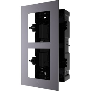 Hikvision DS-KD-ACF2 2-Module Bracket for Intercom Indoor and Outdoor use, Aviation Aluminum