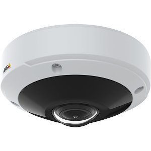 AXIS M3057-PLVE M30 Series, WDR IP66 6MP 1.56mm Fixed Lens IP Dome Camera, White