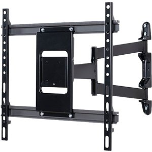 B-tech BTV513-B Flat Screen Wall Mount with Double Arm, Weight Capacity 35kg, Black