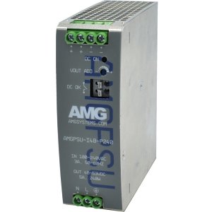 AMG PSU-I48-P240 48V DC 240W 5A Industrial Power Supply, DIN-Rail Mount