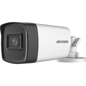 Hikvision DS-2CE17H0T-IT3E Value Series 5MP 40m IR HDoC Bullet Camera, 2.8mm Fixed Lens, White