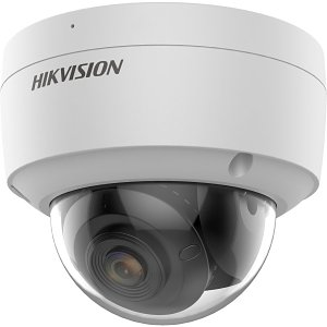 Hikvision DS-2CD2147G2-SU Pro Series ColorVu IP67 4MP IP Dome Camera, 4mm Fixed Lens, White