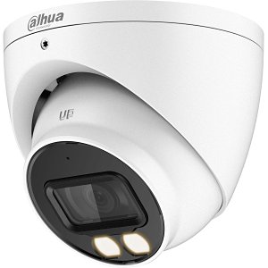 Dahua HAC-HDW1509T-A-LED Lite Series, HDCVI IP67 5MP 2.8mm Fixed Lens, IR 40M HDoC Turret Camera, White