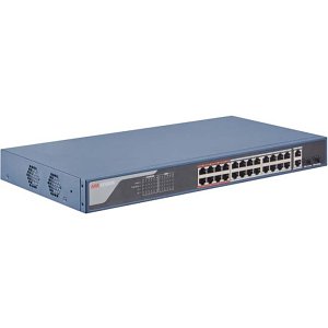 Hikvision DS-3E1326P-EI Pro Series 24-Port 100 Mbps PoE Ethernet Switch