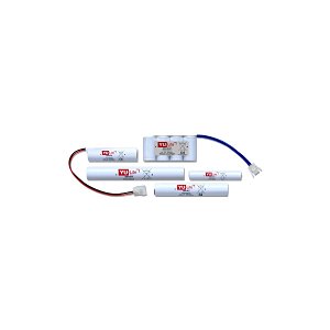 Yuasa 4DH4-0L4 YU-Lite NiCD Series, 4.8V 4Ah 4 D Cells Rechargeable Battery with Wire Leads
