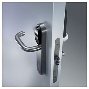 Securefast ASL941B-56-L Lock-Left Handed in Brushed Stainless Steel with Straight Lever
