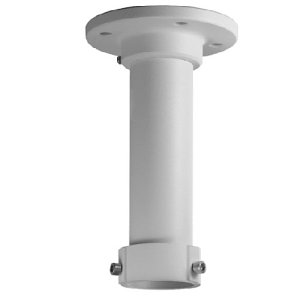 Hikvision DS-1661ZJ Pendant Mounting Bracket for Speed Dome Cameras, Indoor & Outdoor Use, Load Capacity 30kg, White