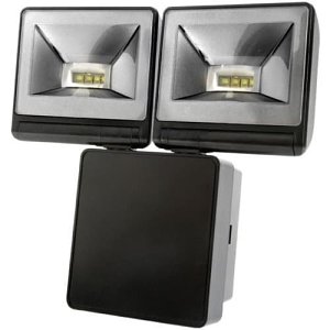 Timeguard LED200FLB 2x 8W LED Energy Saver Floodlight, Black