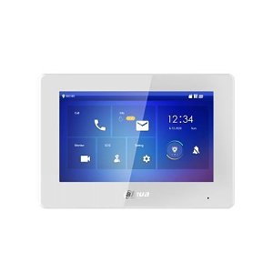 Dahua DHI-VTH5422HW 2-Wire IP Color Indoor Intercom Monitor with 7" Touchscreen, White (Replaces DHI-VTH1550CHW-2-S)