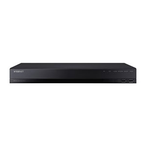 Hanwha WRN-1610S Wisenet Wave Series, 4K 16-Channel 150Mbps 2U 4 SATA NVR with 16 PoE Ports