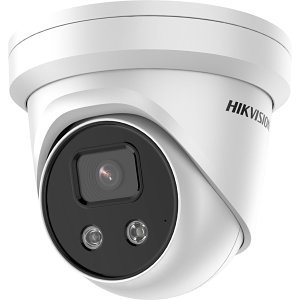 Hikvision DS-2CD2386G2-I Pro Series, AcuSense IP67 4K IR 30M IP Turret Camera, 2.8mm Fixed Lens, White