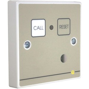 C-TEC QT609RS Quantec, Addressable Infrared Call Point with Sounder, Button Reset, No Remote