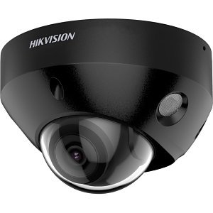 Hikvision DS-2CD2547G2 -LS Pro Series ColorVu 4MP Mini Dome IP Camera, 2.8mm Fixed Lens, White