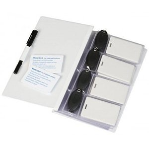 Comelit PAC 20019 KeyPAC Solo ID Wallet, includes (10) KeyPack Tokens/Fobs and (10) Shadow Cards