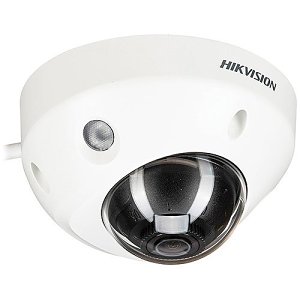 Hikvision DS-2CD2586G2-I Pro Series AcuSense IP67 4K IR 30M IP Mini Dome Camera, 2.8mm Fixed Lens, White
