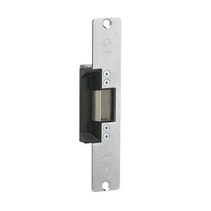 Adams Rite 7110-317-652-1 7100 Series Electric Strike, 12VDC, Fail Safe, 8" Faceplate, Single Monitored, 907kg Holding Force, for Timber and Steel Doors, Satin Chrome