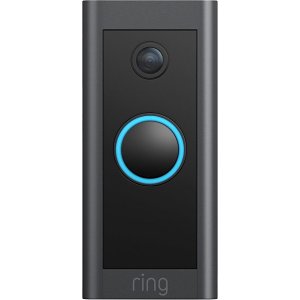 Ring Video Doorbell Wired, Smart Video Hardwired Doorbell Camera, Black (8VRAGZ-0EU0)