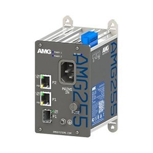 AMG 255-1GBT-1S-P90 AMG255 Series, Industrial Media Converter with Power Supply, 1 x 10-100-1000 Base-TX RJ45 Port, 48-56V DC