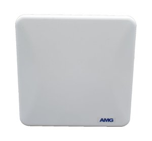 AMG 8870F-06-2 Point to Point Wireless Kit, Integrated 16° Directional Antenna, Up to 6 km, Includes 2 Radio and 2 Pole Brackets