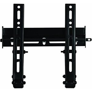 B-Tech BTV501 Universal Flat Screen Wall Mount with Tilt, Weight Capacity 40kg, Black