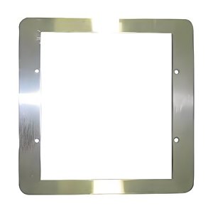 Eaton Analogue, VoCALL, Type B, Accessory, Wall Mounted, Stainless Steel, Bezel