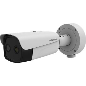 Hikvision DS-2TD2637-10/PI Bullet Series 384 Ч 288 Thermal Bullet IP Camera, 9.7mm Lens, White