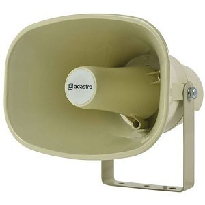 avsl EH15V Adastra Rectangular Horn Speaker 15W 100V, IP56 ABS, Ivory