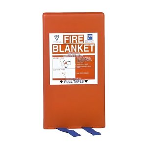 Bull FB04 Fire Blanket 1.8x1.8m, Hard Case
