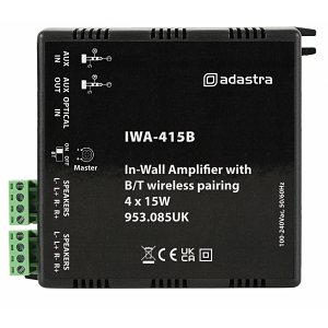 Adastra IWA415B Audio Amp In-Wall With Bluetooth 4 X 15w