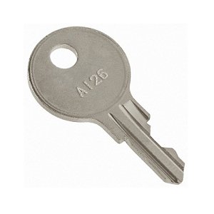 CDVI KEY-A-126 KEY-A Series Spare Key for Keyswitches KEY-ASMAKA and KEY-ASMOKA