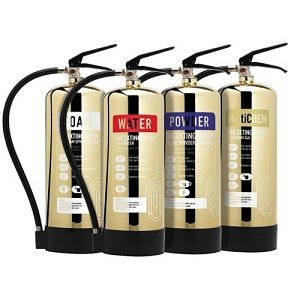 Bull MUEX6SS Multichem Fire Extinguisher, 6ltr, Stainless Steel