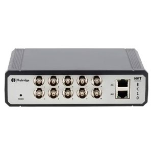 NVT NV-EC-10 10 Port Unmanaged Ethernet/PoE over Coax